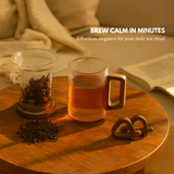 Load image into Gallery viewer, BrewEase Glass Infuser Mug